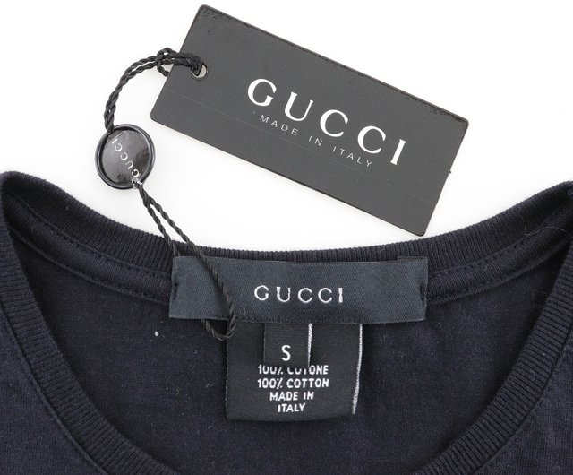GUCCI - 【GUCCI】グッチ 362.5537 コットン 黒 ユニセックス 半袖Ｔシャツ 日本直送】グッチGUCCI 半袖Tシャツ362.5537 コットン黒ユニ