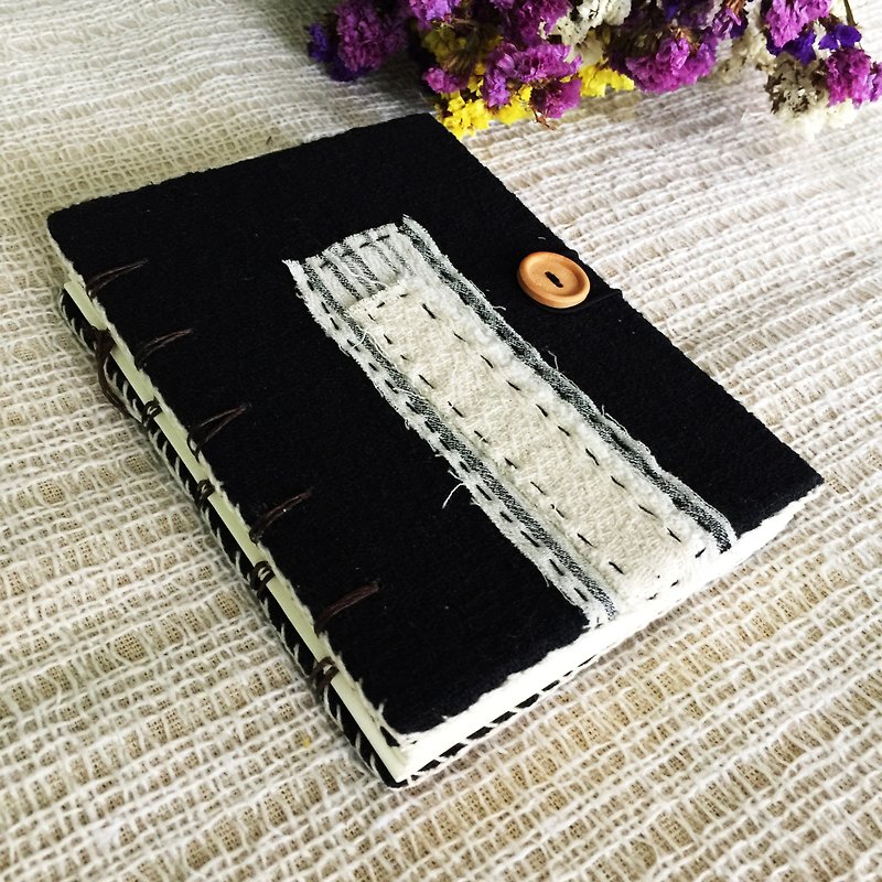 Notebook Handmadenotebook Diary 筆記本 - 筆記本/手帳 - 紙 黑色