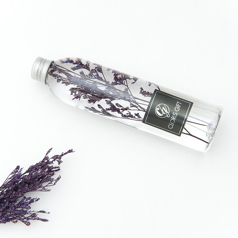 Liquid Specimen Bottle Series [Name of Love] - Cloris Gift Glass Flower - ตกแต่งต้นไม้ - พืช/ดอกไม้ สีม่วง