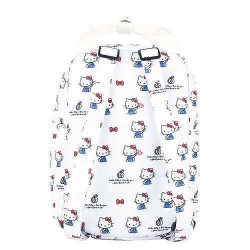 Grinstant x Sanrio  inch Mini Backpack in Hello Kitty White Overprint -  Shop grinstant Backpacks - Pinkoi