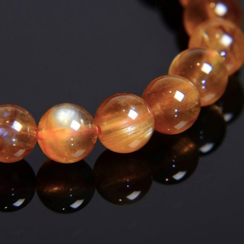 アンデシン クリスタルブレスレット│高周波エネルギー 開運招福