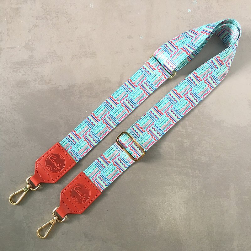 Candy Leather Bag Strap