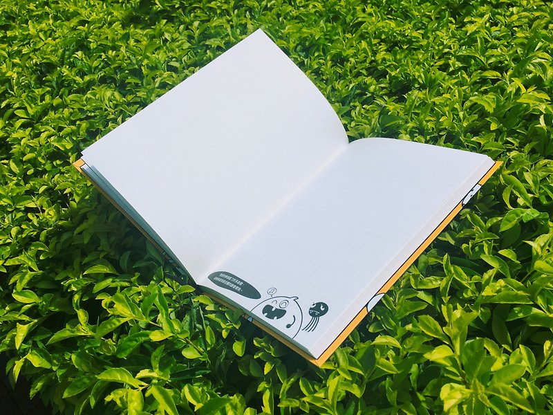 活発な風のノート。書き込み可能かつ描画可能 - ノート・手帳 - 紙 オレンジ