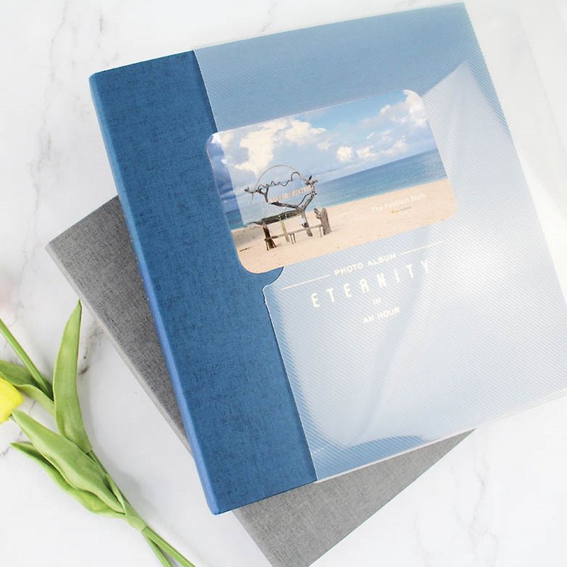 Chuyu 12K3 hole photo book/album/photo album/black inner page/can hold 80 4X6 photos - Photo Albums & Books - Paper Multicolor