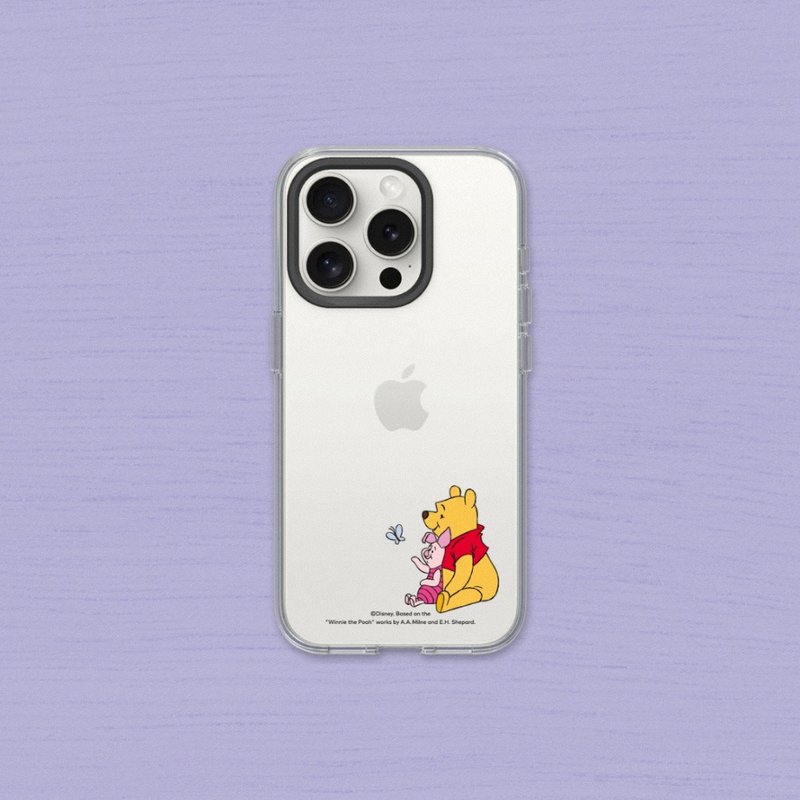 Clear透明防摔手機殼∣小熊維尼系列/友尼真好 for iPhone - 手機殼/手機套 - 塑膠 透明