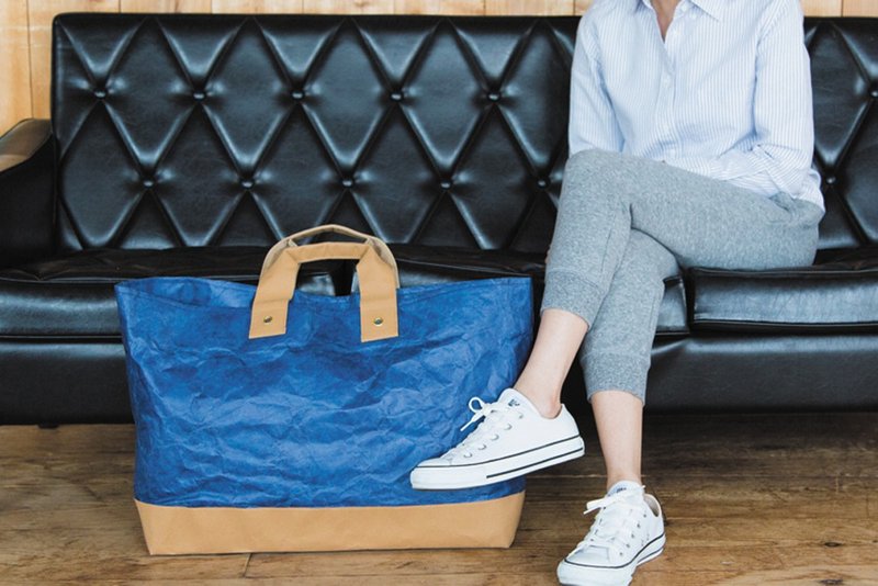 FLY BAG TOTE #2-L - Handbags & Totes - Other Man-Made Fibers Blue