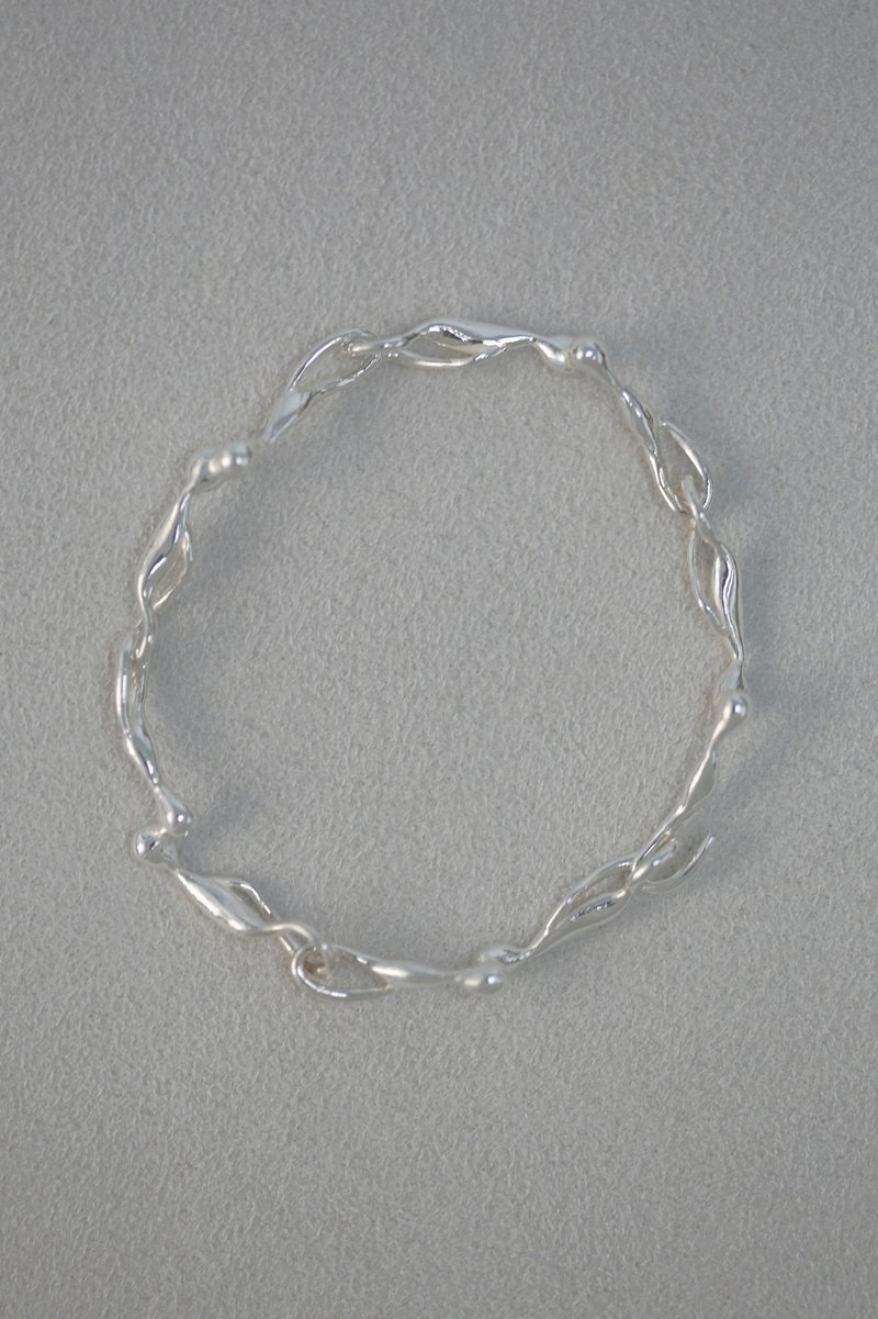 vortex flow Bracelet vortex flow bracelet - Bracelets - Sterling Silver Silver