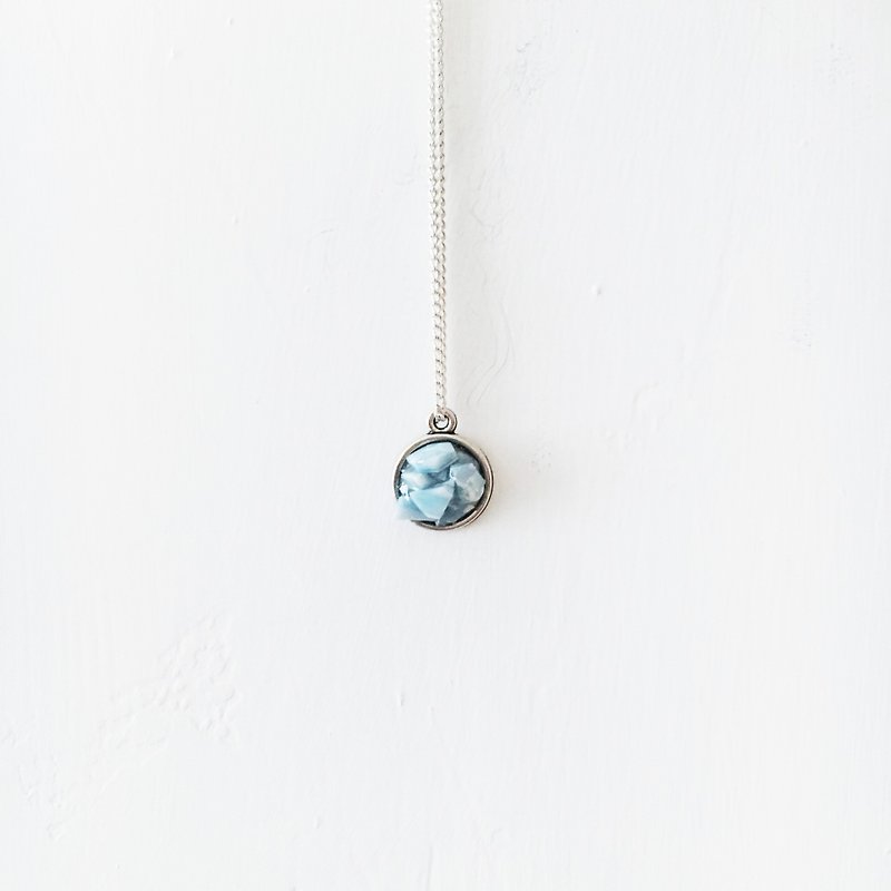 ICEBERG NECKLACE - Necklaces - Other Materials Blue