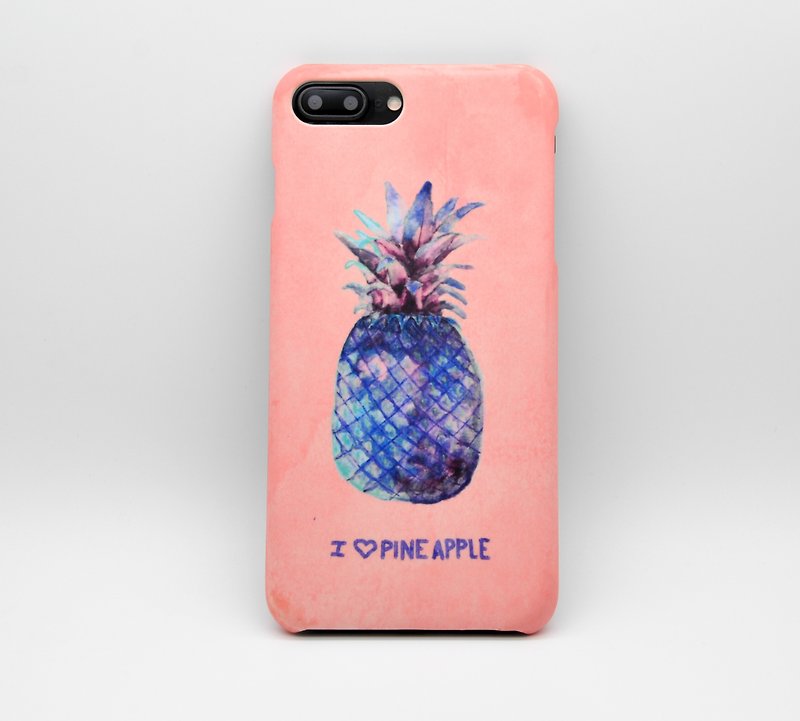 Pink Pineapple phone case - 手機殼/手機套 - 塑膠 粉紅色