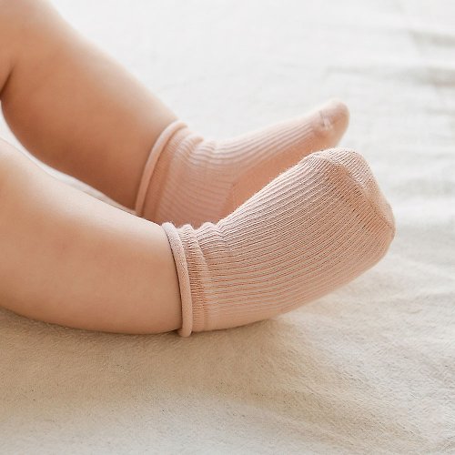 日安朵朵 Happy Prince 韓國製 Newborn小公主嬰兒踝襪3雙組