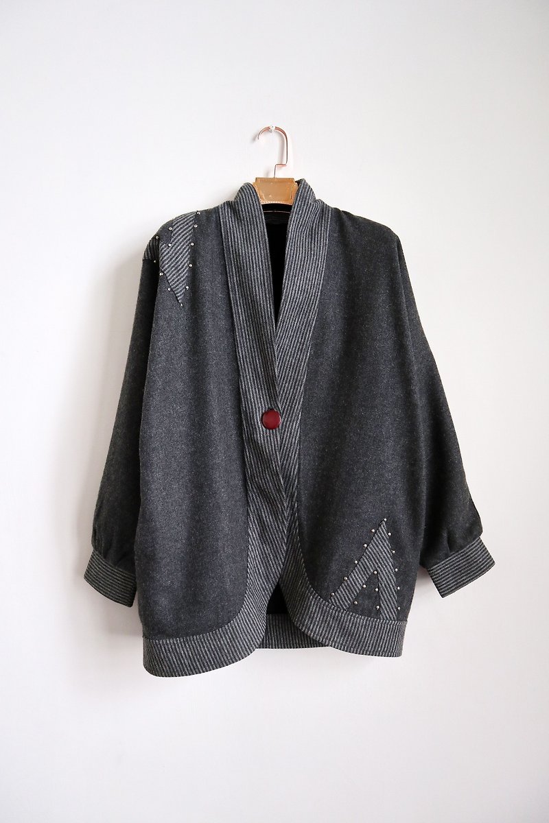 Pumpkin Vintage. Vintage single buckle jacket coat - Women's Casual & Functional Jackets - Wool 