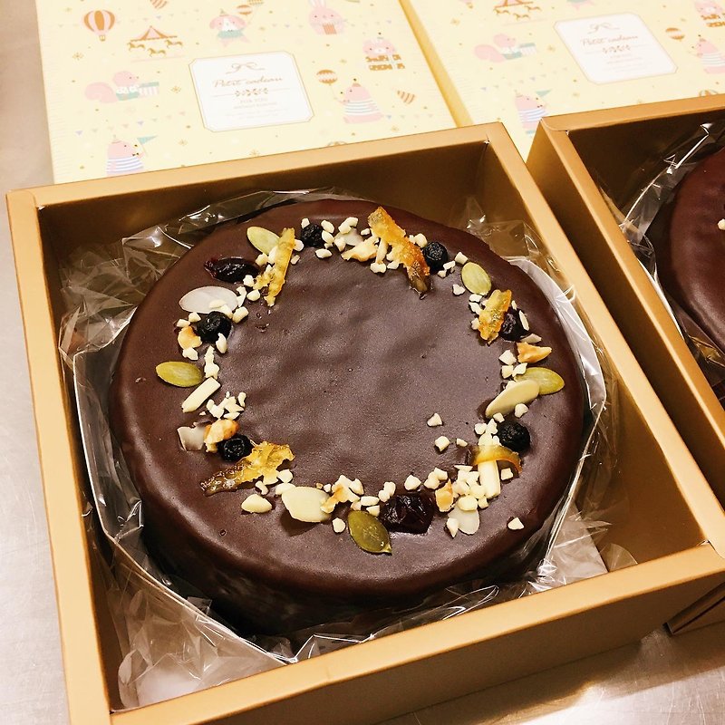 法芙娜巧克力戚風蛋糕-寶貝彌月蛋糕-6吋6入-請提早預約訂 - 蛋糕/甜點 - 新鮮食材 