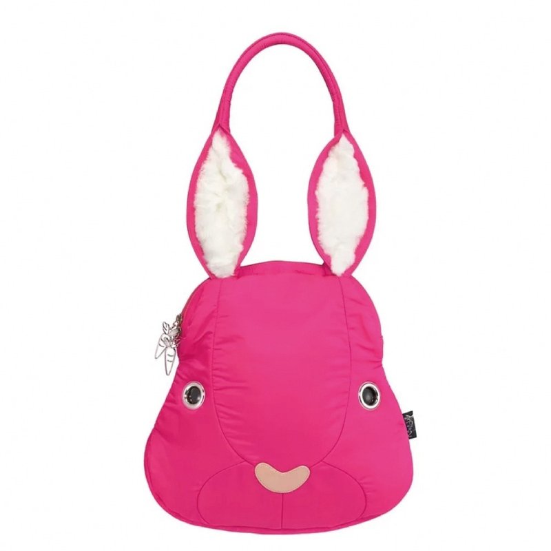 Morn Creations 正版免子側背包(M)洋紅 (RA-704-MA) - 側背包/斜背包 - 其他材質 粉紅色