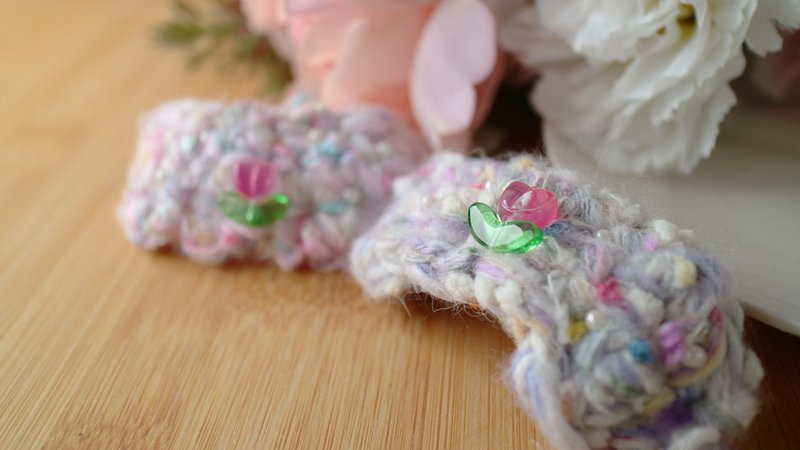 Tulip Soft Hair Clip - Hair Accessories - Cotton & Hemp Pink