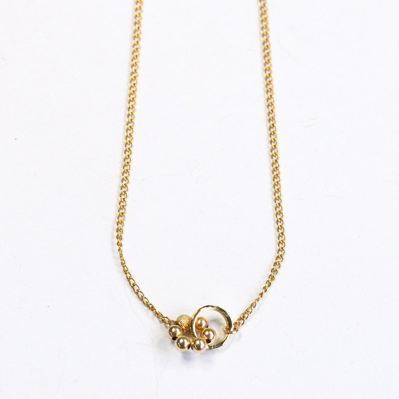 Starry Night Necklace - สร้อยคอ - โลหะ สีทอง