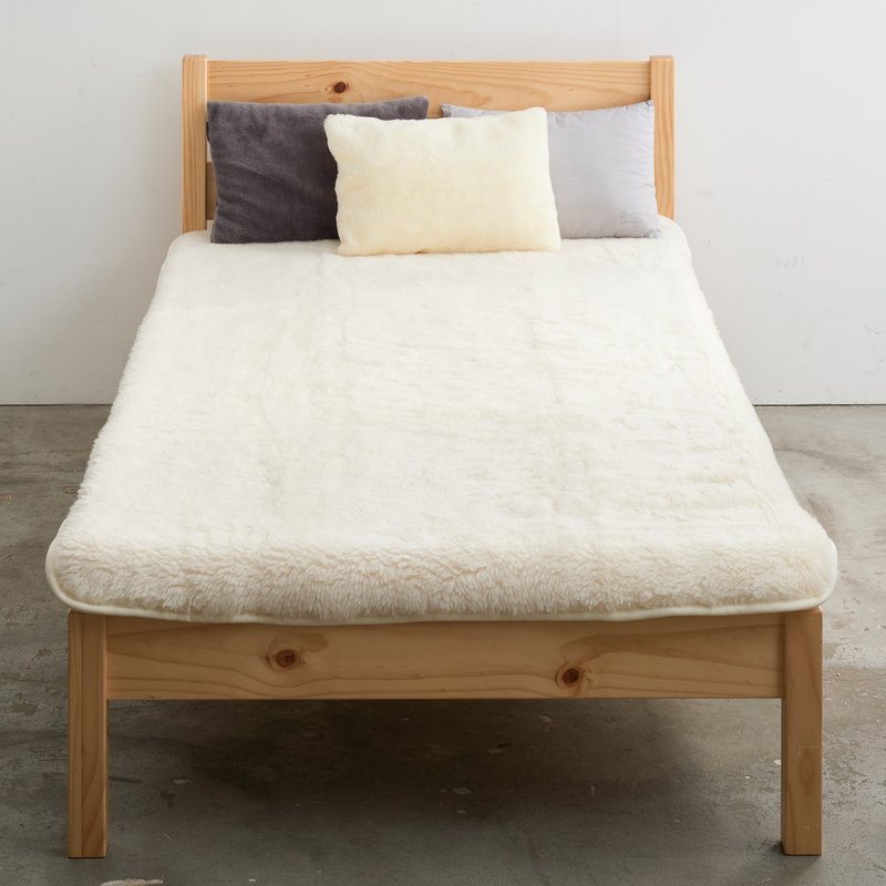 MERINO WOOL MAYER mattress pad - เครื่องนอน - ขนแกะ ขาว