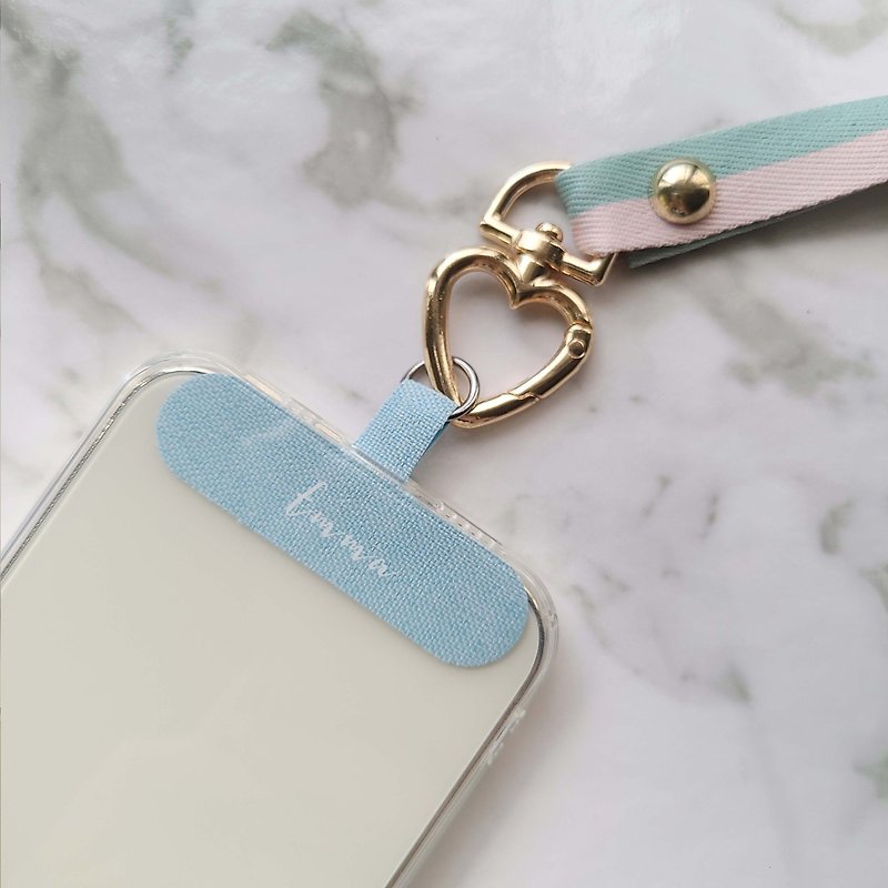 customize - easy removable phone strap/ shoulder strap - Phone Accessories - Waterproof Material Blue