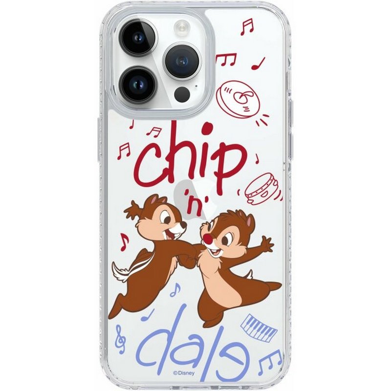 迪士尼 鋼牙與大鼻 iPhone16 Samsung S25氣墊標準防摔鏡面手機殼 - 手機殼/手機套 - 塑膠 多色