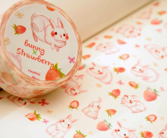 海外 PETテープ マスキングテープ いちごうさぎ 【公式通販】