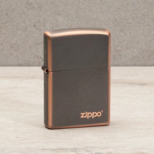Zippo 【ZIPPO官方旗艦店】仿古青銅防風打火機 49839ZL