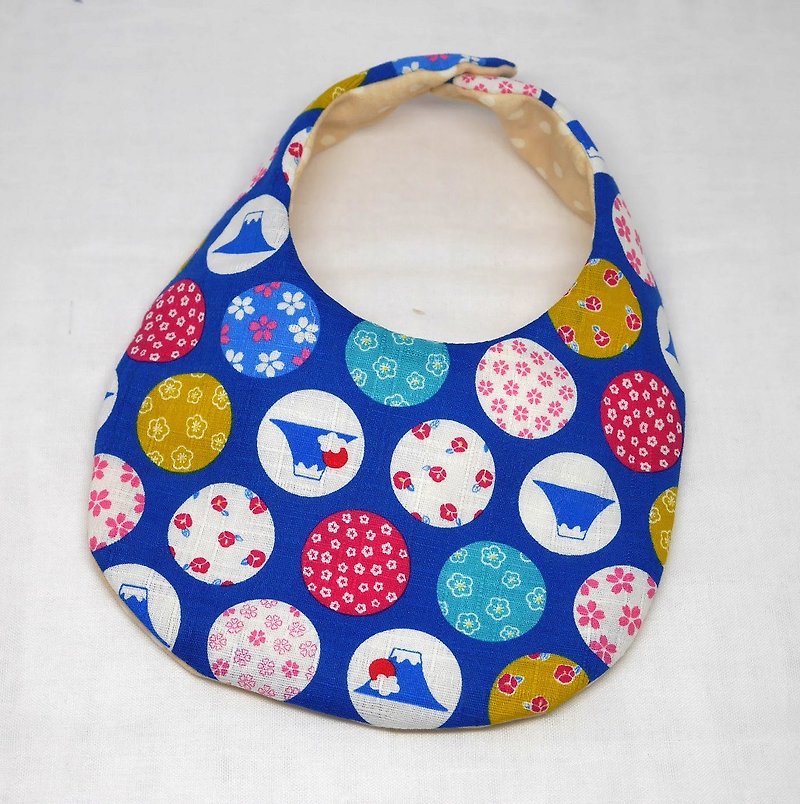 Japanese Handmade Baby Bib - Bibs - Paper Blue