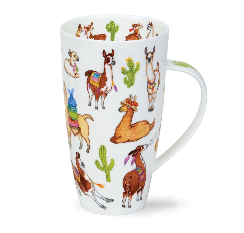 【100% Made in Great Britain】Mianmian Mug Mug - Mugs - Porcelain Multicolor