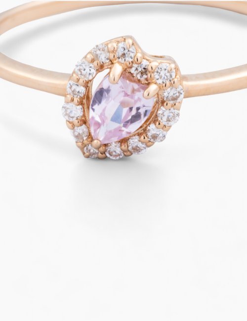 美品　花デザイン k18wg サファイアリング　 ピンク　ダイヤモンド 楽天市場】楽天スーパーSALE【最大50%OFF&全品5倍＆最大3万円
