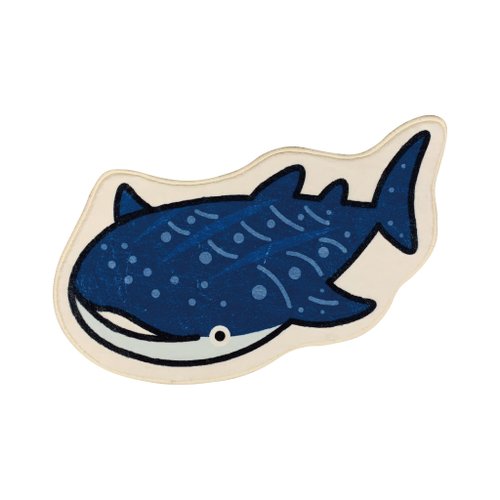 Gone Fishing Club 釣魚俱樂部 WHALE SHARK 鯨鯊 仿羊毛防滑地毯 浴室 | 睡房 | 客廳 | 掛牆