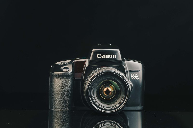 Canon EOS 100 QD+EF 28-80mm F=3.5-5.6 #5900 #135底片相機 - 相機/拍立得/底片相機 - 其他金屬 黑色