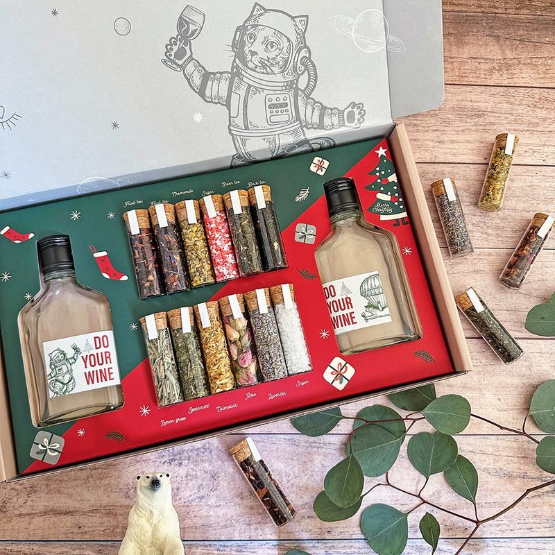 【 8折免運 】 DIY自調果實酒禮盒 聖誕禮物首選 - 甜點/烘焙/料理 - 新鮮食材 