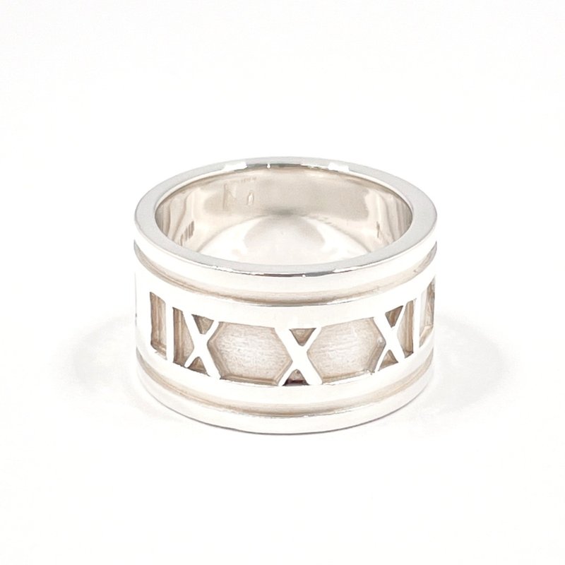 【日本直送 中古美品】12.5号 ティファニー TIFFANY&Co. リング・指輪 アトラス  シルバー925 アクセサリー 新品仕上げ済み - 戒指 - 純銀 銀色