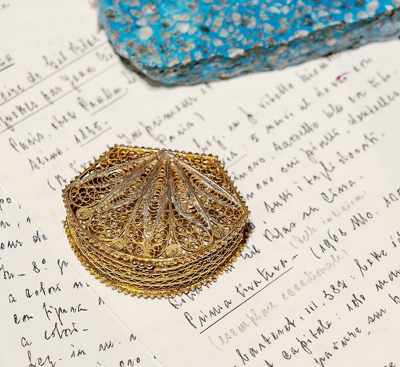 鏤空掐絲珠寶盒 - 西洋古董飾品 - 其他 - 其他金屬 
