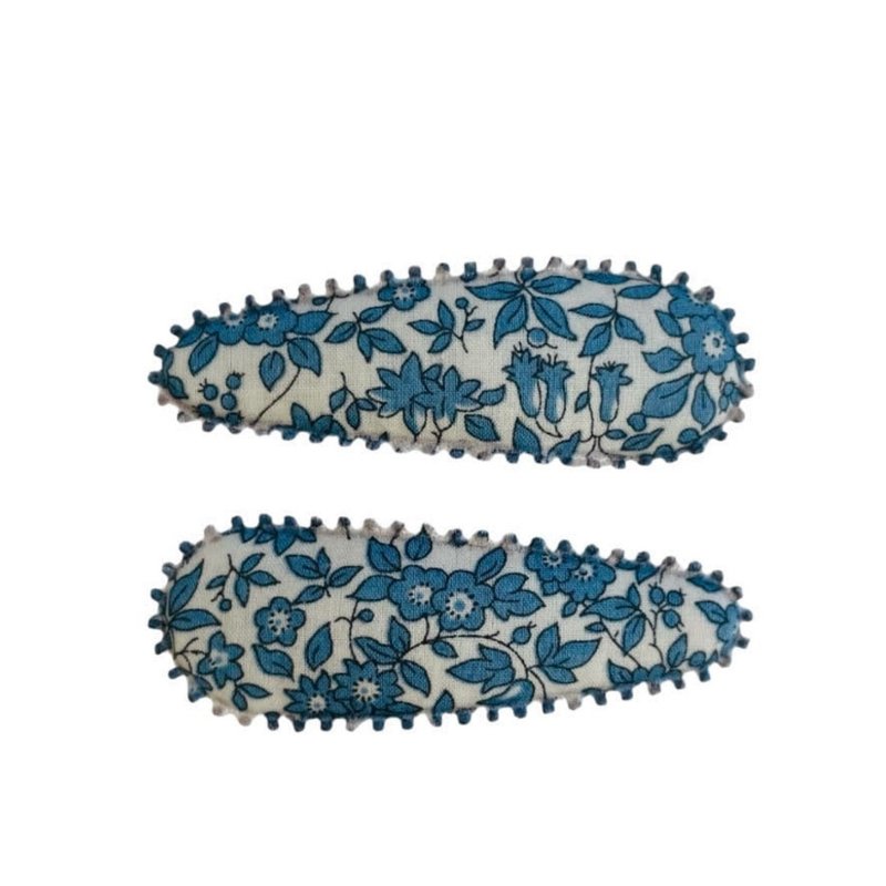 澳洲Josie Joan's 手工碎花布面髮夾(L) - AMIAH - 髮夾/髮圈 - 棉．麻 