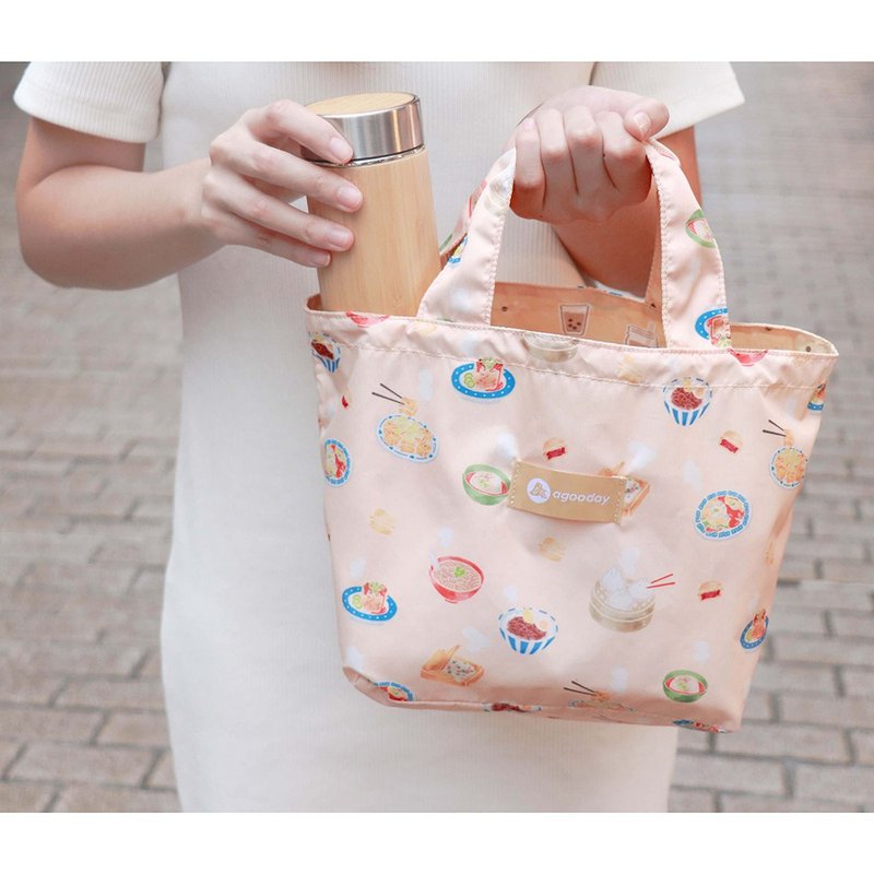 Good day | Recycled pouches are delicious in Taiwan - Handbags & Totes - Polyester Orange