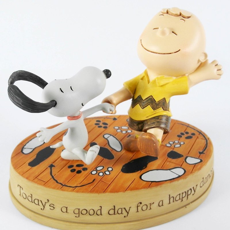 Snoopy Hand Sculpture - Happy Dance [Hallmark-Peanuts Snoopy Hand Sculpture] - Items for Display - Other Materials Multicolor