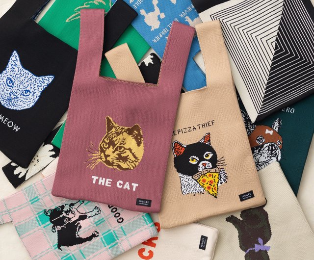 ジョリーフルール　ハンドメイド　トートバッグ　エピファニー　コラコラ　猫　　　大 ジョリーフルール ハンドメイド トートバッグ エピファニー