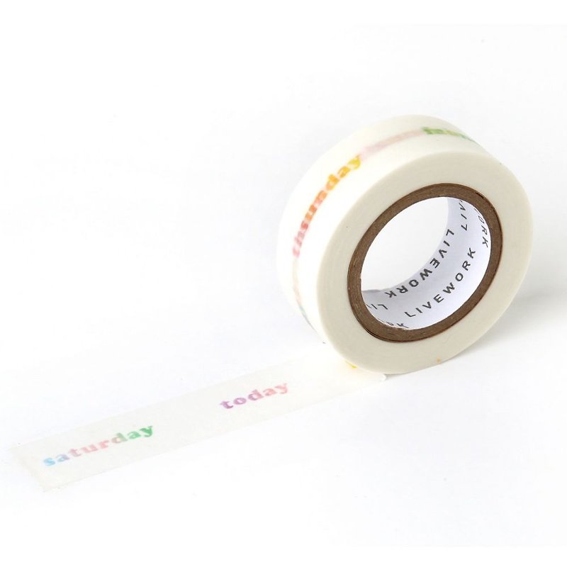 Livework Cosmic Symphony Tapes - Every Day of the Universe, LWK55057 - Washi Tape - Paper Multicolor