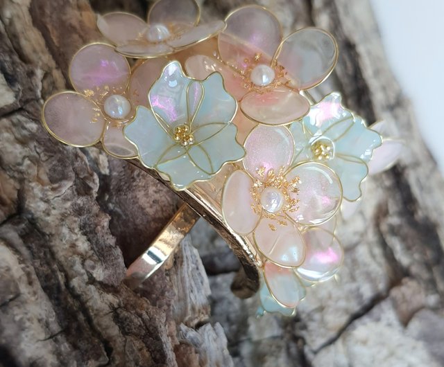 ハンドメイド　 ポニーフック No.17 ハンドメイド ポニーフック No.17