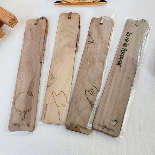 solid wood bookmark - Shop tangtime Bookmarks - Pinkoi