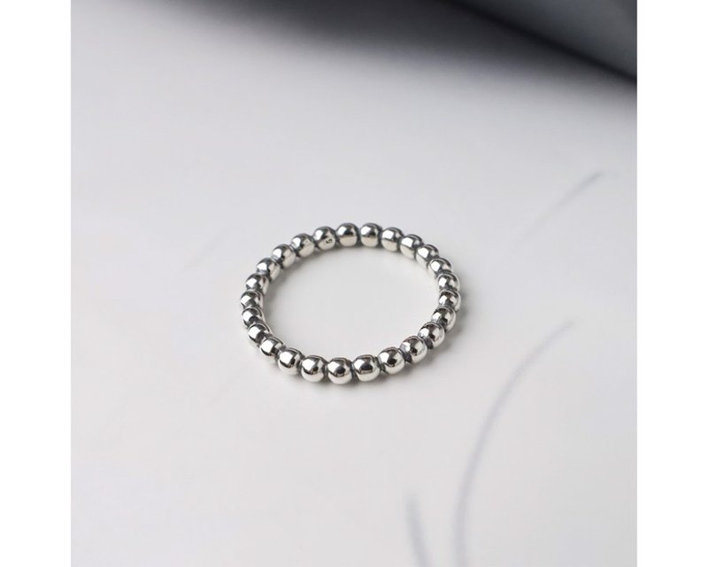 I ZhuzhuI 925 sterling silver ring - แหวนทั่วไป - เงินแท้ สีเงิน