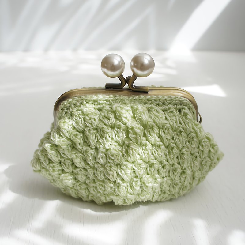Ba-ba handmade Popcorn crochet coinpurse No.C1104
