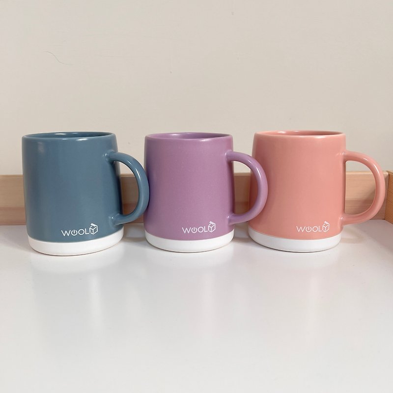 [Double 11 Limited] WOOLY special mug (without base) - set of two (with ceramic lid) - เครื่องใช้ไฟฟ้าขนาดเล็กอื่นๆ - ดินเผา สึชมพู
