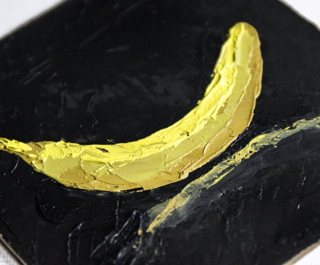 油絵 静物画 バナナ ドローイング 油絵 静物画 バナナ ドローイング