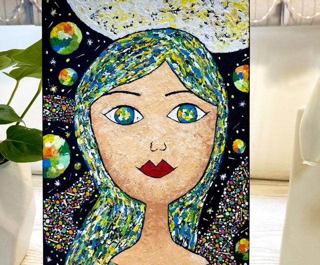 顔絵　飾り　絵画　絵 kaiteki ART🎨 🖌快適アート on X: 