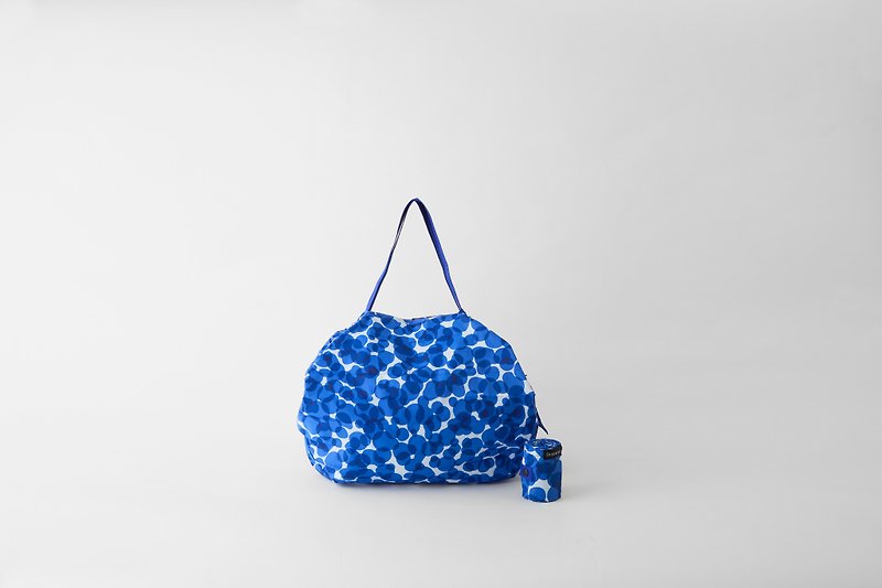 日本Shupatto折疊環保袋- UMI (M) - 手袋/手提袋 - 尼龍 藍色