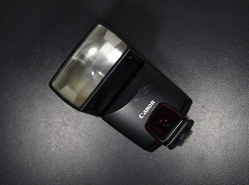 Film Camera Vogue 【經典古物】佳能 Canon Speedlite 380EX 原廠 復古 閃光燈