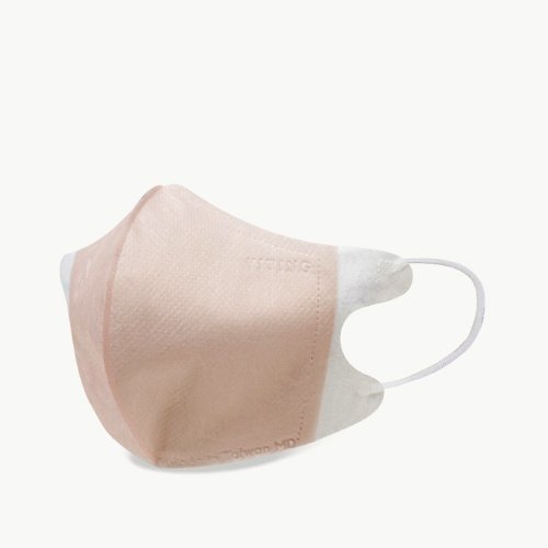 一心一罩 Only One Mask│婦幼醫療口罩領導品牌 一心一罩 兒童3D醫用口罩 - 幼幼 - 香醇奶茶(10入/袋)
