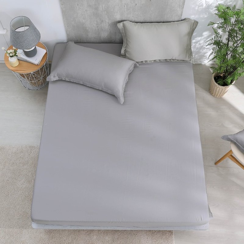 Hongyu 300 Woven Tencel Bed Bag Pillowcase Set Marshall (Single/Double/Extra Large/Extra Large) - Bedding - Other Materials Gray