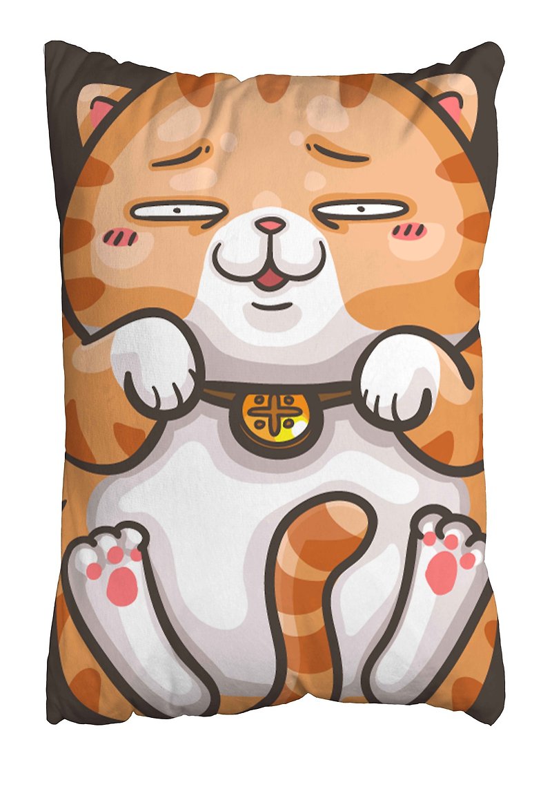 Yishen Cat Mixiang Series Pillow【Mixiang Hug】 - Pillows & Cushions - Silk Multicolor