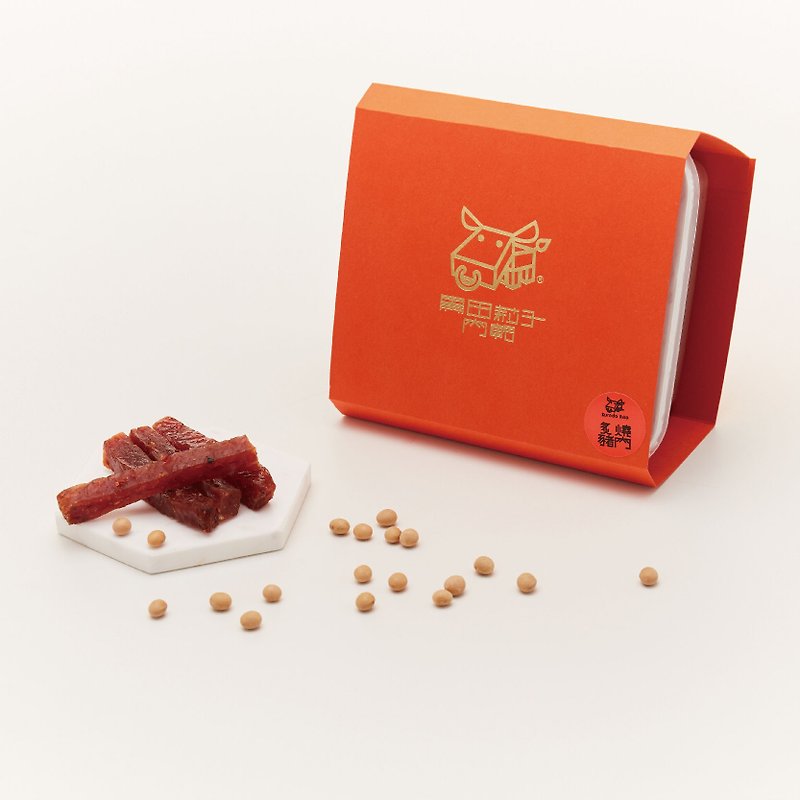 [黒田りこ]オリジナル風味ポークスティック箱入り - ジャーキー - 食材 レッド